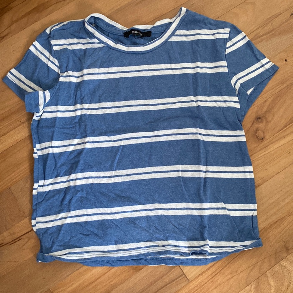 F21 Striped Tshirt